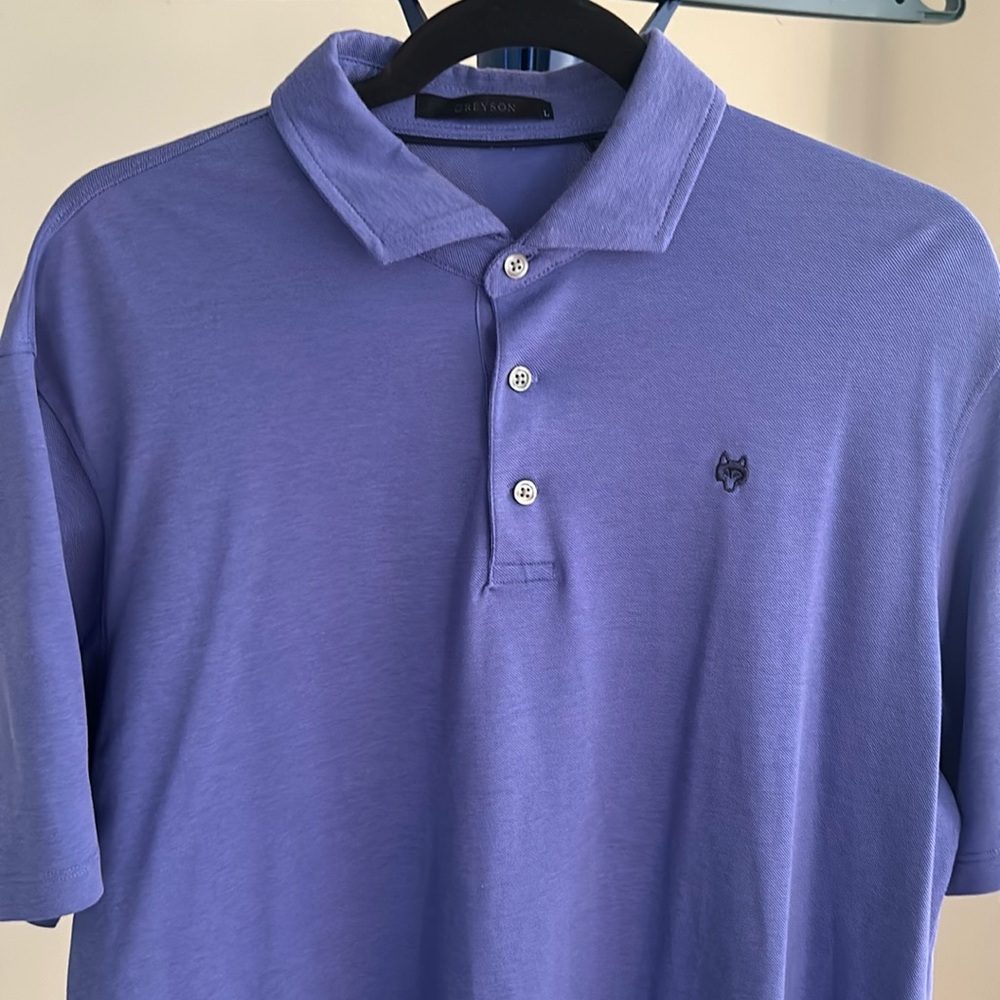 Greyson Lavender Polo Shirt